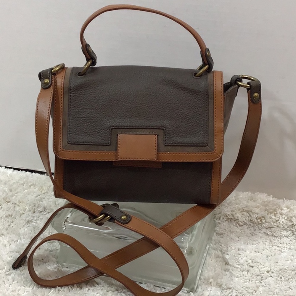 Hobo leather satchel/crossbody bag